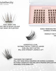 Cluster Lashes - details about how soft and natural looking they are
