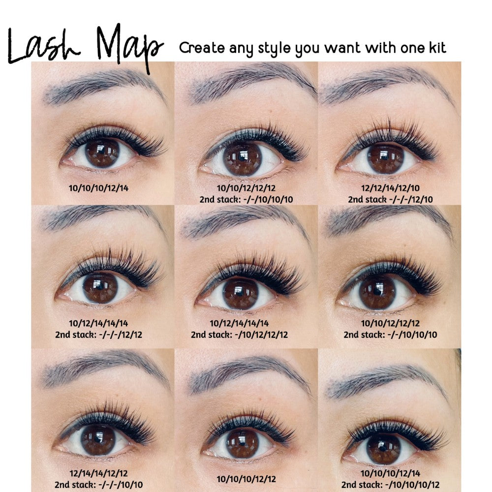 OG Classic Style - Lash Clusters 60pc