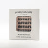 Lash Cluster packaging with 'prettyinthecity Beauty' branding on a white background