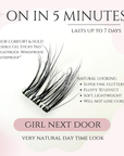 Pre-Glued Lashes - Girl Next Door